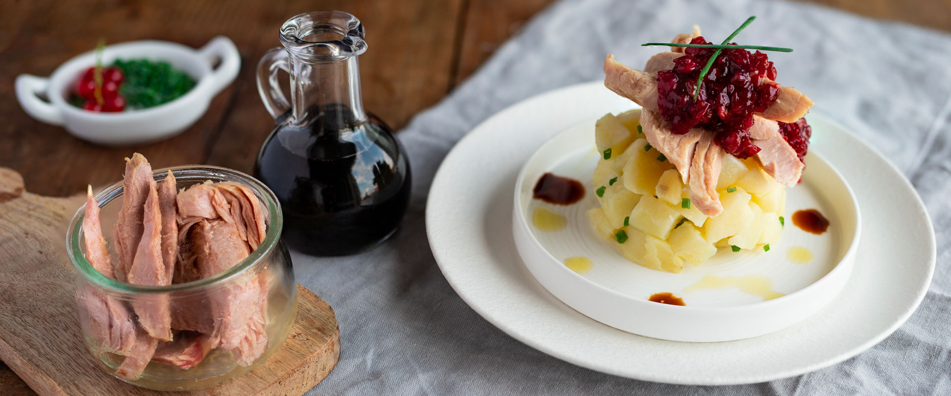 Tuna filets in a jar - Fratelli Carli